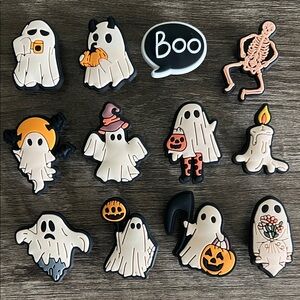 JIBBITZ. New! BOO 👻 Set of 12. Fits Crocs and similar. Fun to share.